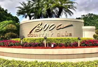 Boca Country Club entrance